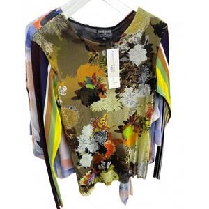 NEW MOONLIGHT women's floral patterned blouse in multi